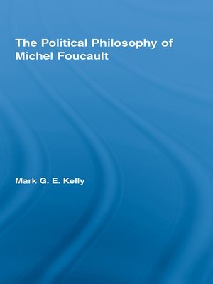 cover image of The Political Philosophy of Michel Foucault